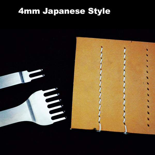 Leather Working Tools Japanese Style (Diamond-Shaped) Pricking Iron - LeatherMob