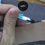 Leathermob Japan Cuttable Applicator DYE Edge Brush Paint Leathercraft Leather Craft Tool Finish DIY