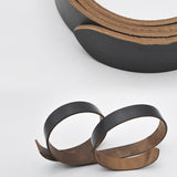 Horween Bridle Leather Belt Strap Raw Cut Cowhide LeatherMob Leathercraft