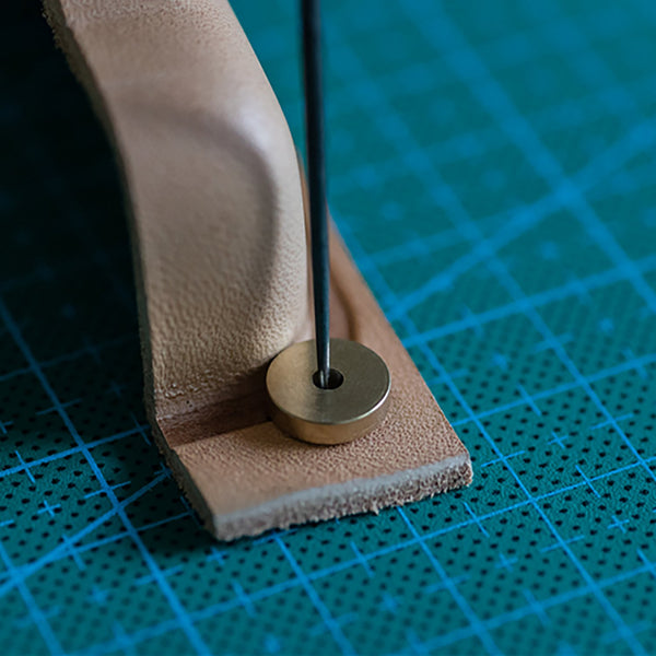 Stitching Wheel Leather Circular Margins Cutting Spacer Disc Leathercraft LeatherMob Craft Tool