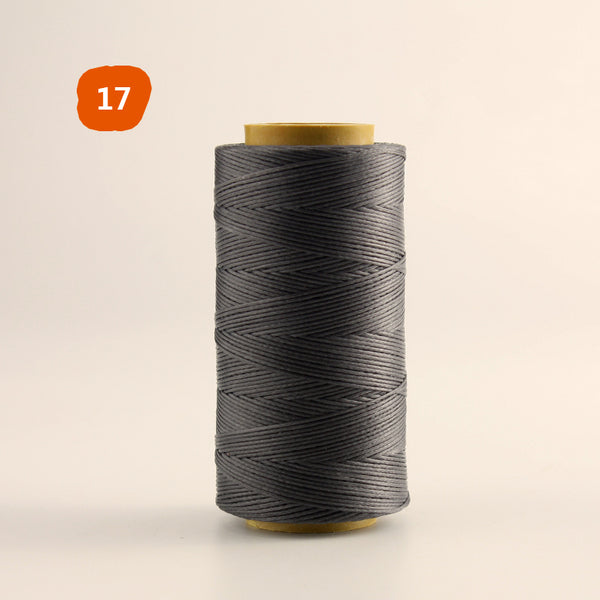 150D 250m Flat Thread Wax Line Leather Sewing 1mm Waxed Thread