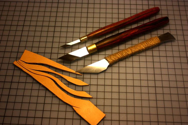 RWL34 Utility Knife Skive & Beveller Bevel-point edge knives Leather Craft Tool