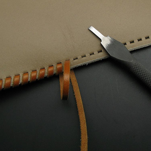 2mm Flat Leather Stitching Chisel Pricking Iron Tool Kyoshin Elle LeatherMob Leathercraft