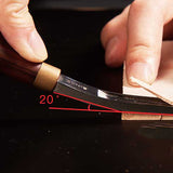 Leather Working Tools Since 6mm One side Edge Skiver Leather Skiving Blade for Thinning Leathercraft - LeatherMob