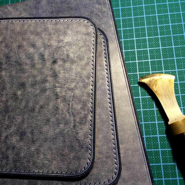 Leathermob Premium Stainless Steel Leather Edge Creaser Stitch Press Line Leathercraft Craft Tool