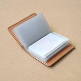 Japan Kyoshin Elle Plactic Card Case Business Card Holder Leathercraft
