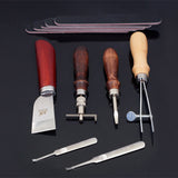 18pieces Leather Craft Set Kit, For Beginner