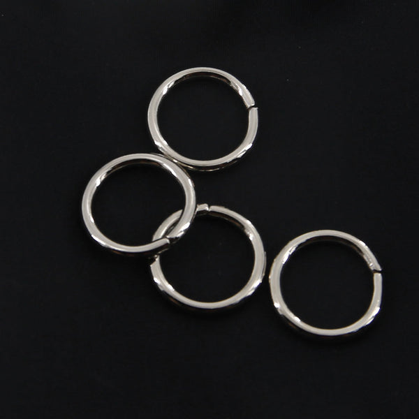Leather Working Tools 18mm O Rings Wire Loops Purse Handbag Bag Making Hardware Supplies Leathercraft - LeatherMob