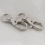 8mm Swivel Trigger Spring Snaps Clips Hook Eye Round Japan LeatherMob Leathercraft Leather