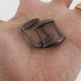 18mm Rectangular Ring Solid Square Ring Strap Buckle Strap Connector High End Leathercraft