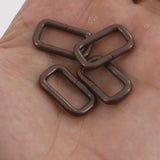Leather Working Tools 18mm Rectangular Wire Loops Rings Purse Handbag Hardware LeatherMob Leathercraft Leather - LeatherMob