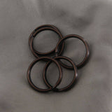 21mm O-Ring Key Ring Holder Seiwa Hardware LeatherMob Leathercraft Leather