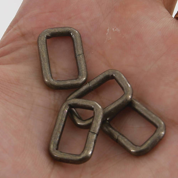 15mm O Rings Wire Loops Purse Handbag Bag Making Hardware Supplies Leathercraft Craft