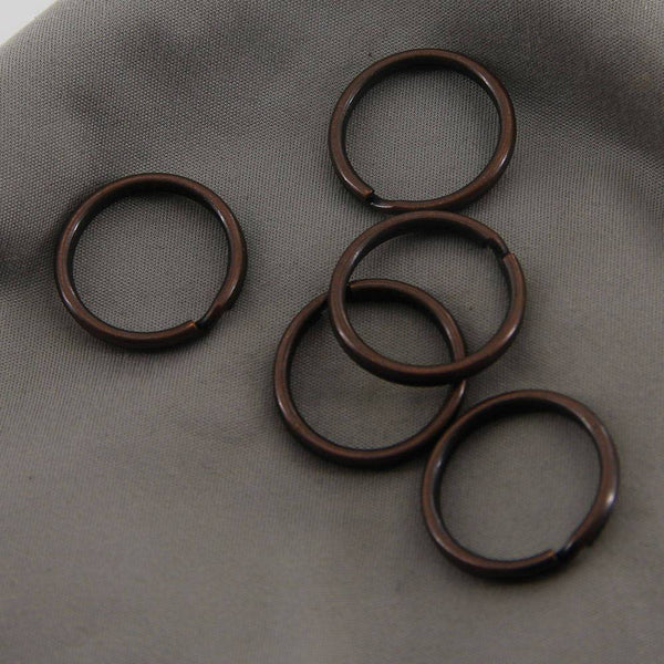 16mm O-Ring Key Ring Holder Hardware LeatherMob Leathercraft Leather