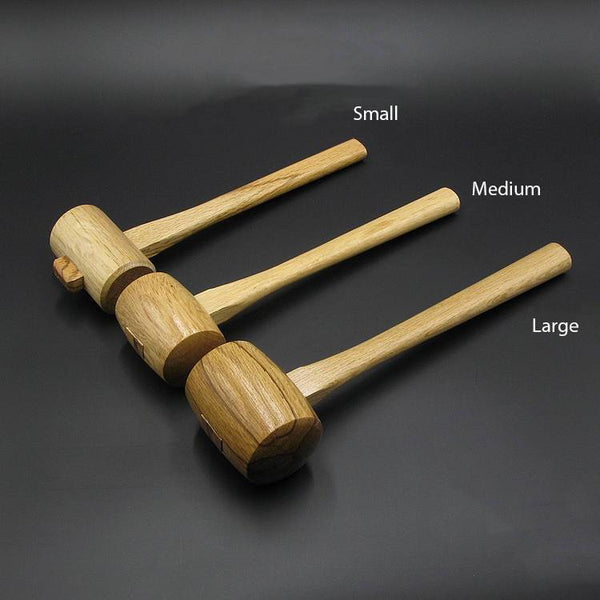 Kyoshin Elle Japan Wooden Mallet to Hammer Leathercraft Leather Tool and DIY