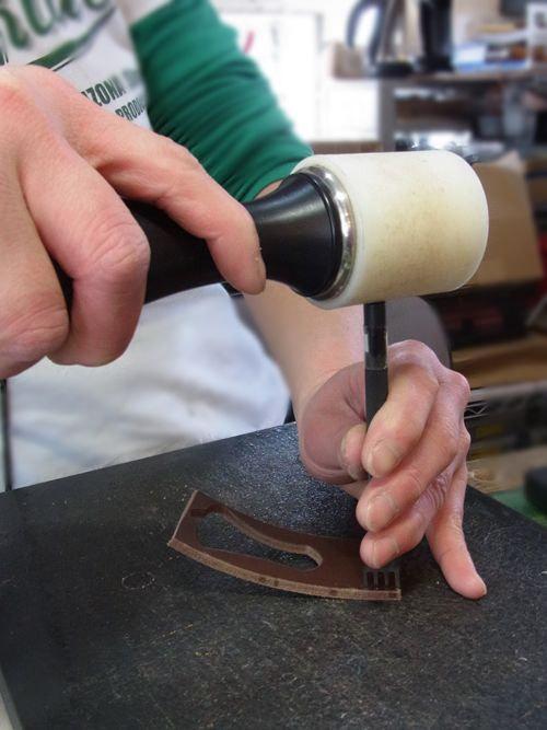 Kyoshin Elle Leathercraft Tool Custom Shaped Leather Hole Punch No