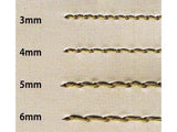 Leather Working Tools 4mm Diamond Leather Stitching Chisel Pricking Iron Tool Kyoshin Elle LeatherMob Leathercraft - LeatherMob