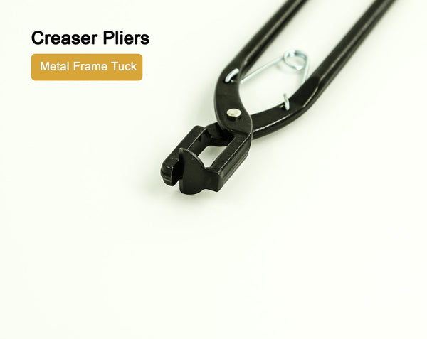 Purse Clasp Folder Tucker & Creaser Pliers LeatherMob Leathercraft Craft Tool