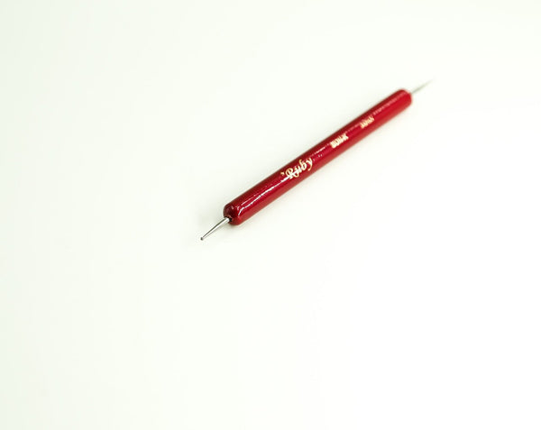 Dual Stylus Fine & Ball Point Leather Modelling Tool LeatherMob Leathercraft Craft Tool