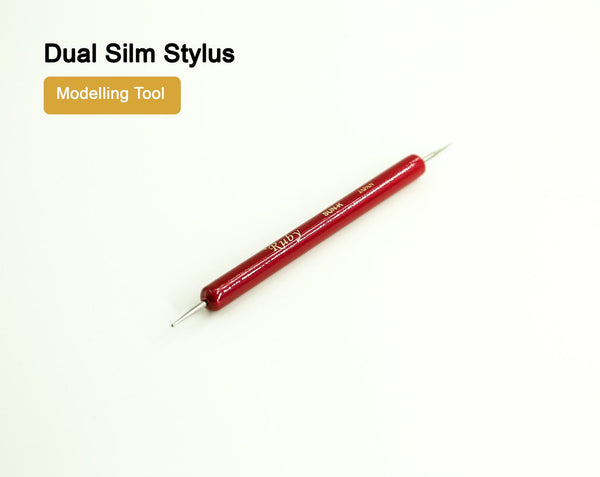 Dual Stylus Fine & Ball Point Leather Modelling Tool LeatherMob Leathercraft Craft Tool
