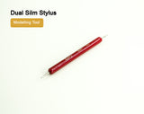 Leather Working Tools Dual Stylus Fine & Ball Point Leather Modelling Tool LeatherMob Leathercraft Craft Tool - LeatherMob