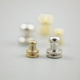 Leather Working Tools 2pcs of Head Button Stud Screw Seiwa LeatherMob Leathercraft Leather - LeatherMob