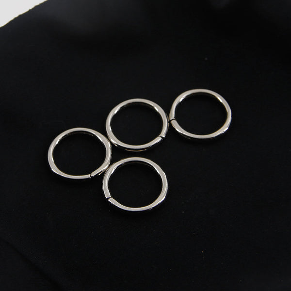 Leather Working Tools 15mm O Rings Wire Loops Purse Handbag Bag Making Hardware Supplies Leathercraft Craft - LeatherMob